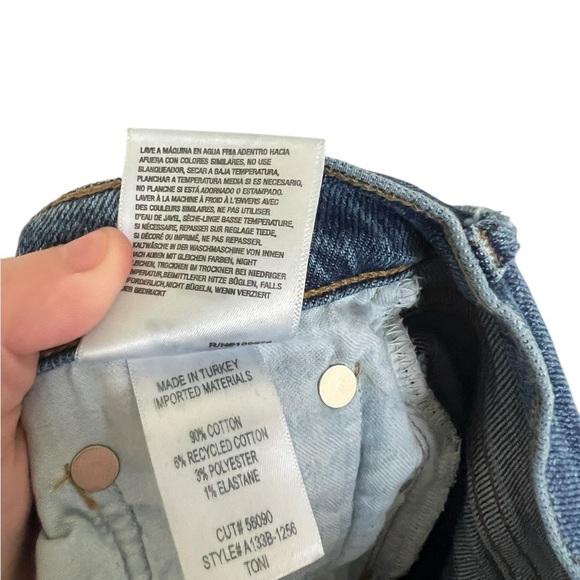 Agolde Toni Mid Rise Cropped Jeans - Picture 5 of 7